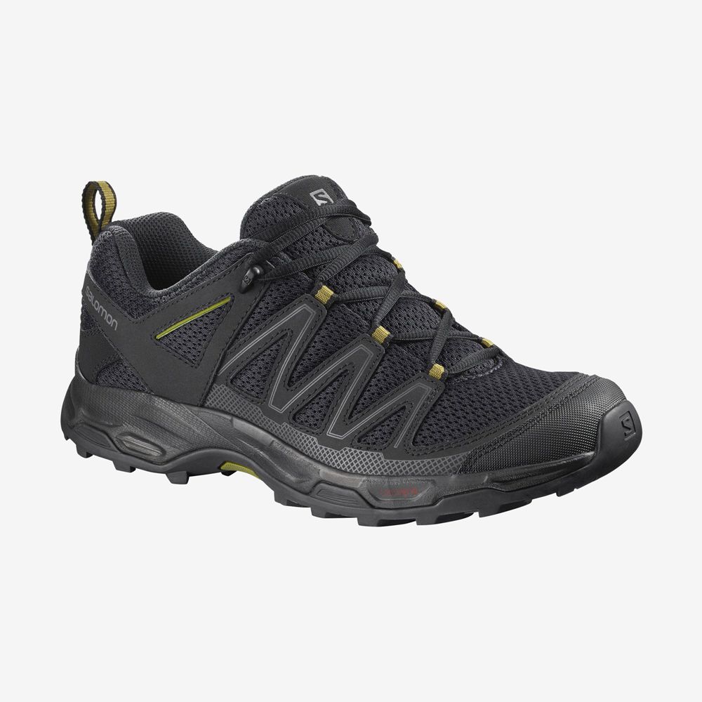 SALOMON PATHFINDER Philippines - Men's Hiking Shoes - Black | 584126-GWN